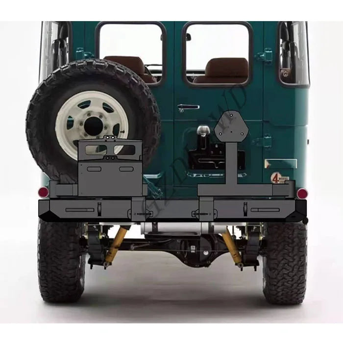 4x4 Rear Bumper Suit  FJ40 Series Off Road Accessories