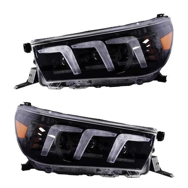 YU GUANG LED headlights pair for Toyota Hilux Revo 2015-2020 with durable off-road rated construction