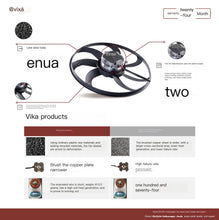Load image into Gallery viewer, Audi A6, A7 &amp; A8 Radiator Cooling Fan Assembly 12V 8W0121207B 4KG121207