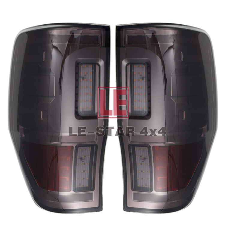 Super bright waterproof LED tail light assembly for Ford Ranger T6 T7