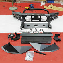 Load image into Gallery viewer, Toyota Hilux Top Front Bumper Carbon Steel