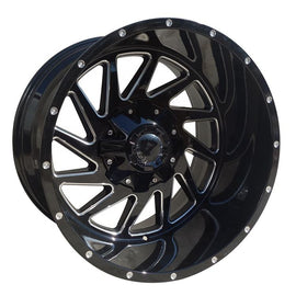 [RIM-029] 2015-2024 Toyota Hilux 20 Inch 6x139.7 Cast Alloy Wheel Set Of 4 Black