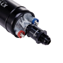 Load image into Gallery viewer, Universal High Flow 350 LPH External Fuel Pump with AN8 One-Way Check Valve - Black