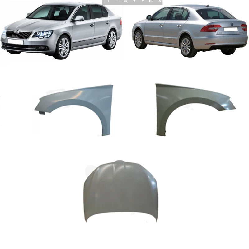 Skoda Superb III 3V 2016+ Front Fender Left 3V0821105
