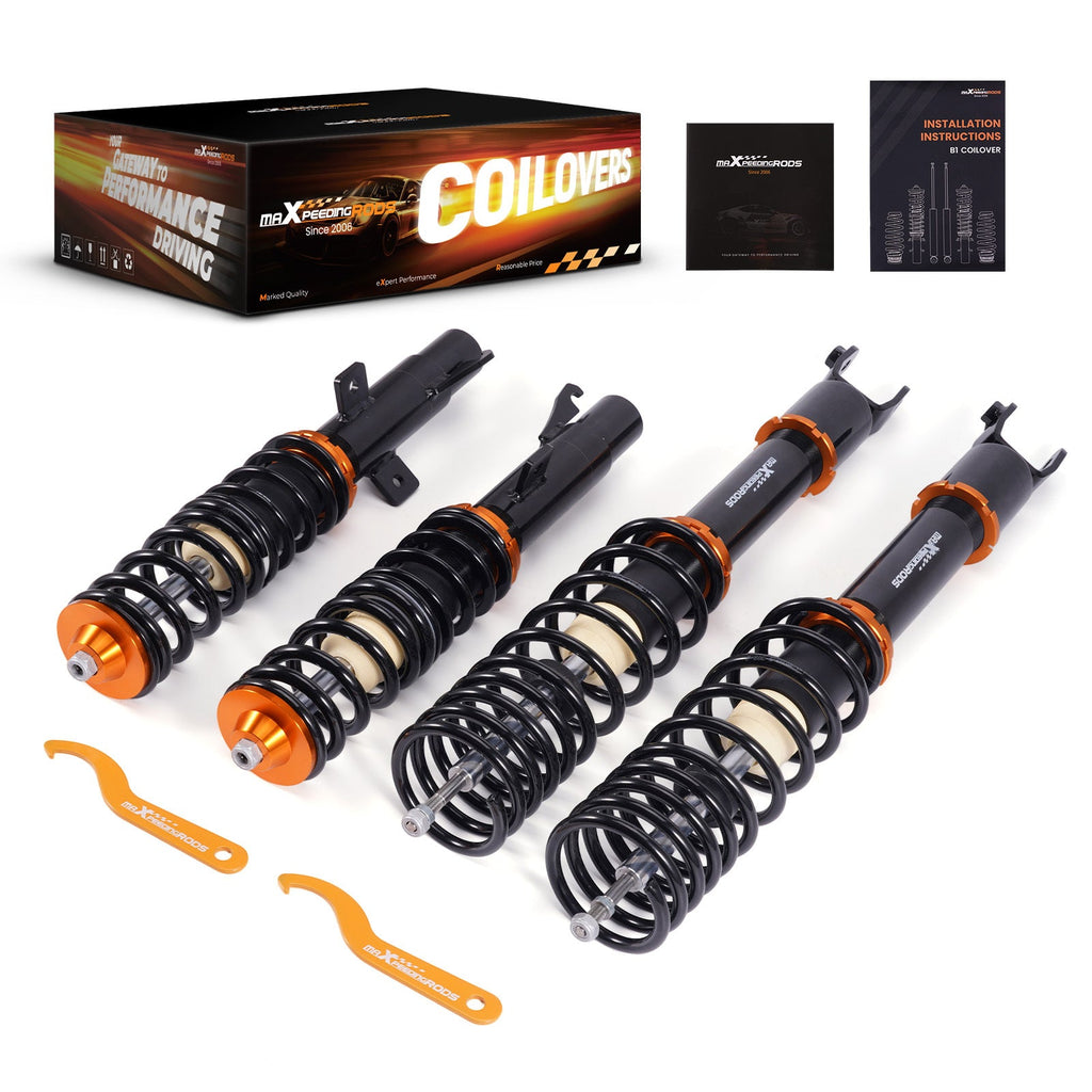 Suspension Parts Front & Rear Coilover for Ford Fiesta IV Puma for Mazda 121 III 1995-1998 Daily Use Shocks