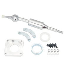Load image into Gallery viewer, Nissan 200SX Silvia S13 S14 S15 Short Shifter Kit with Silver Gear Shift Knob