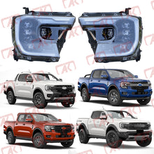 Load image into Gallery viewer, 4WD accessories LED headlight for Ford Ranger 2022 2023 XL XLS XLT Wildtrak