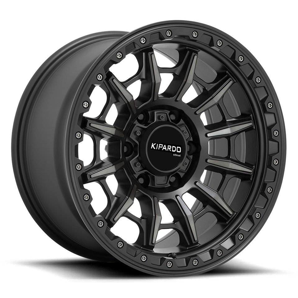 [RIM-047] 2015-2024 Toyota Hilux 17 Inch 6x139.7 Cast Alloy Wheel Set Of 4 Black