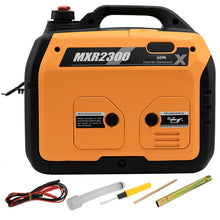 Load image into Gallery viewer, 2300W 2.3KW Portable Gasoline Inverter Generator Lightweight for RV Camping EU US Socket Plug