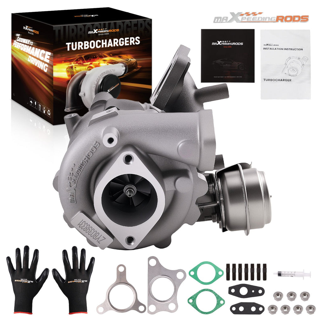GT2056V Upgrade Turbocharger Kit Vacuum Actuator for Nissan Navara Pathfinder 2.5L YD25DDTI 2006- up to 171HP