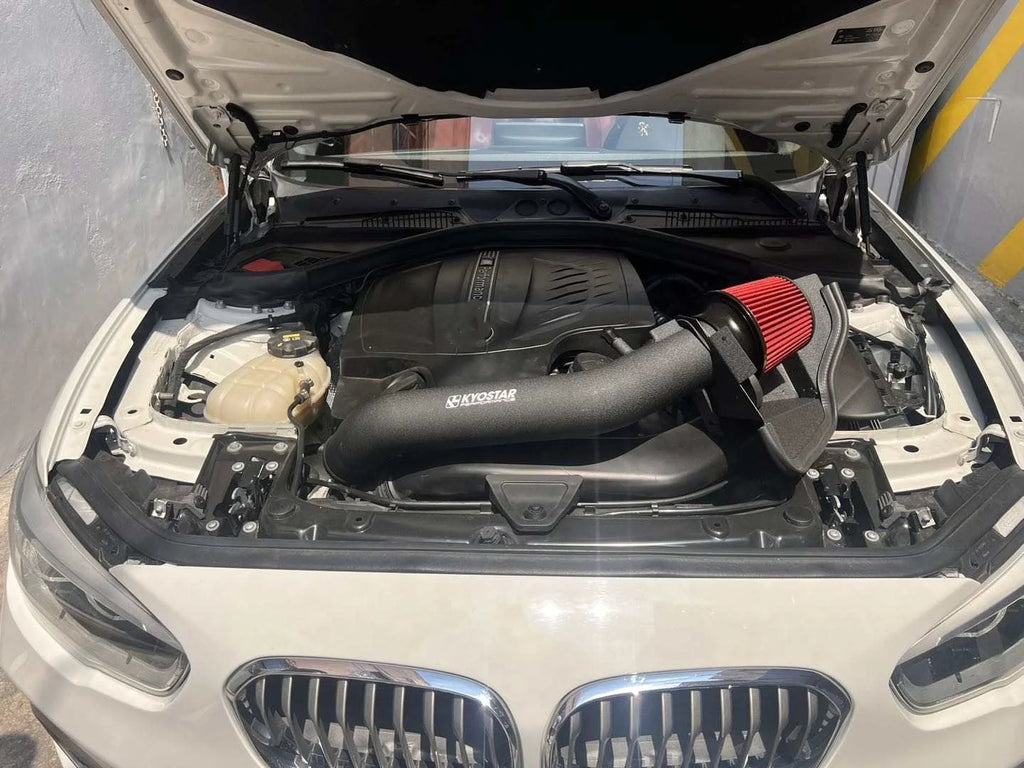 BMW F30 335i xDrive F32 435i M235i F87 M2 N55 3.0L Cold Air Intake System Kit - Black and Red