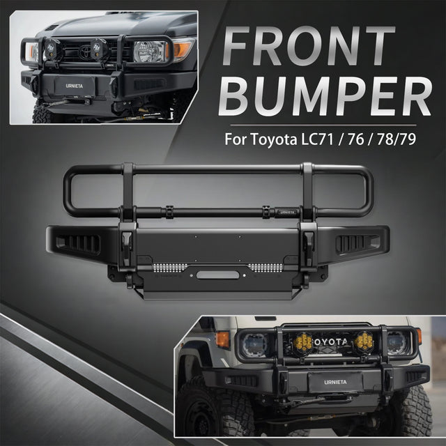Toyota Prado URNIETA Salado Style Aluminium Front Bumper