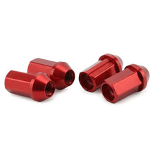 Load image into Gallery viewer, Universal M12x1.5 / M12x1.25 42 mm Aluminium Tuner Wheel Nuts with Locks, 19 mm Hex, 20 Piece Set
