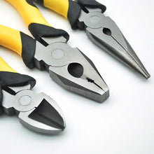 Load image into Gallery viewer, Pair of pliers with yellow handles on a white background