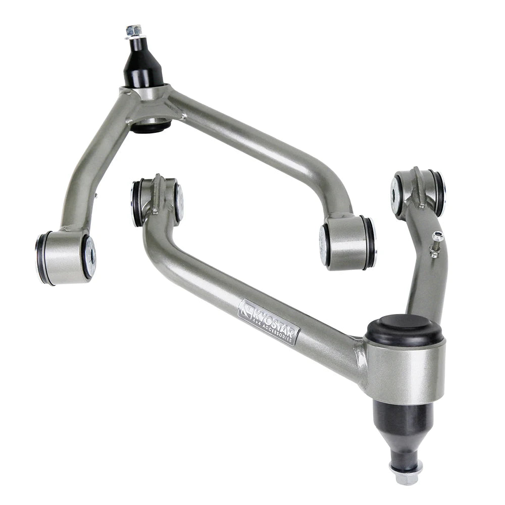 Chevrolet Tahoe 2014-2020 Front Upper Control Arms Pair for 2-4 Inch Lift - Gunmetal Steel