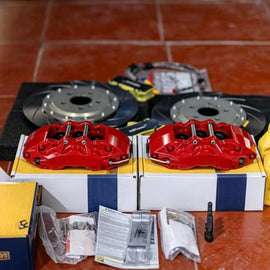 Performance Caliper Brake Kit Front 6 Pistons 9040 - Mitsubishi Triton
