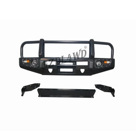 4x4 Parts Winch Bumper Steel Bumper for Land Cruiser Prado 90 Series