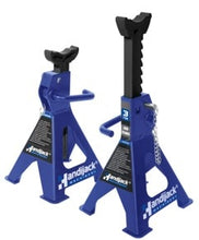 Load image into Gallery viewer, 3T Axle Stands with Pin, 290 - 430mm (Pair)