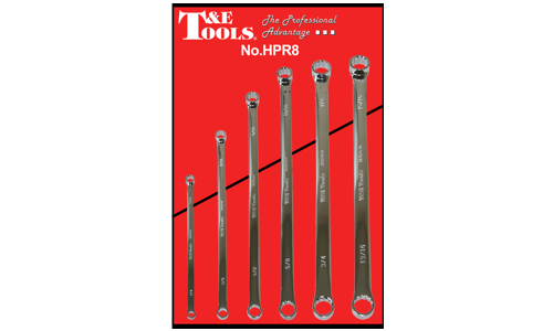 SAE Hi-Performance Long Ring Wrench Set