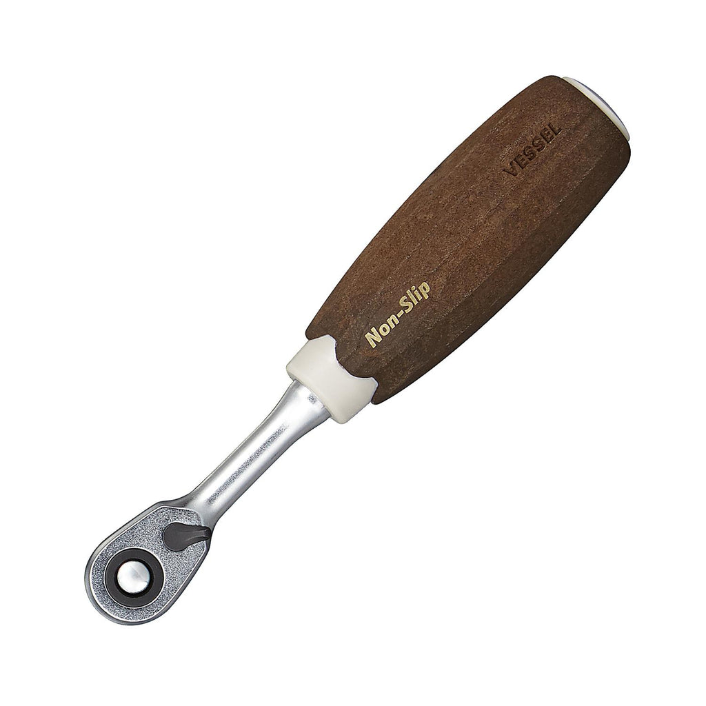 1/4" Drive Wood-Compo Ratchet Handle