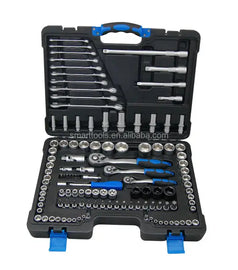 120-Piece Hand Tools Ratchet Wrench Socket Set Professional Kit