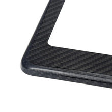 Load image into Gallery viewer, Real Carbon Fibre Licence Plate Frame - US Standard Size