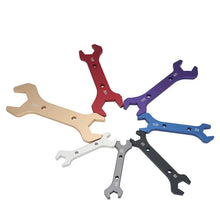 Load image into Gallery viewer, Billet Aluminium AN Spanner Set - 7 Piece Double Ended AN3 to AN20