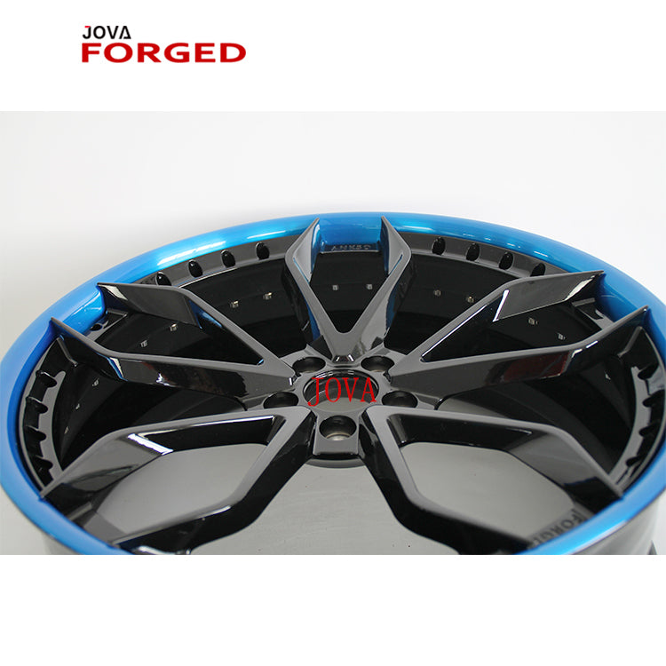 Universal Blue Alloy Wheel Rim