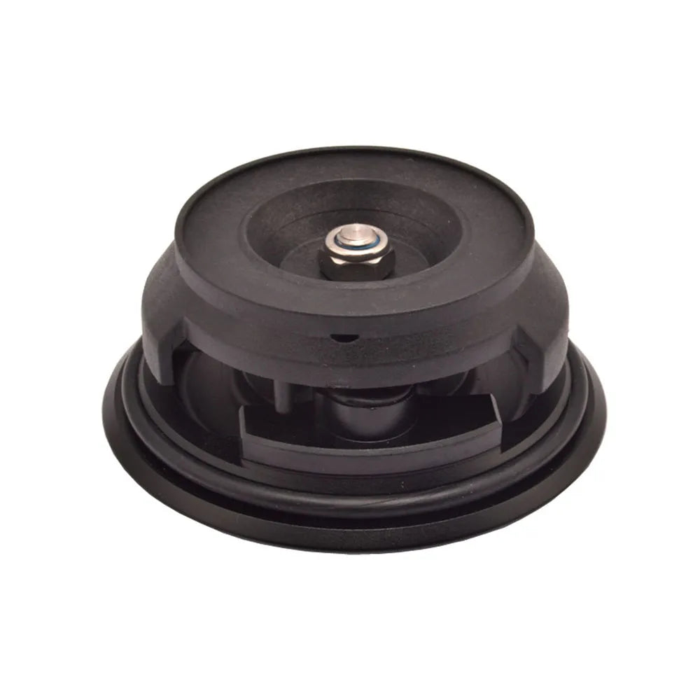 Universal Billet Aluminium Fuel Cell Cap - 12 cm Diameter, 12-Bolt Flange