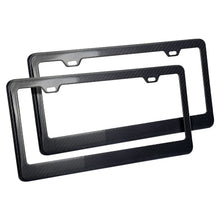 Load image into Gallery viewer, Real Carbon Fibre Licence Plate Frame - US Standard Size