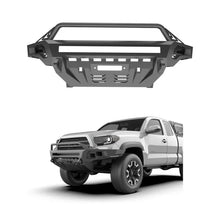 Load image into Gallery viewer, Universal / multi-fitment Heavy Duty Steel Front Bumper with Winch Plate