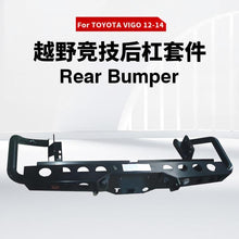 Load image into Gallery viewer, Heavy duty rock crawler steel rear bumper for Toyota Hilux Vigo 2012-2014