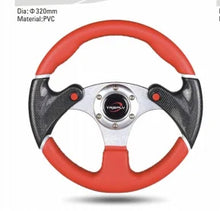 Load image into Gallery viewer, Universal 3-Spoke Modified Racing Steering Wheel 320 / 350 mm – VW, BMW, Porsche