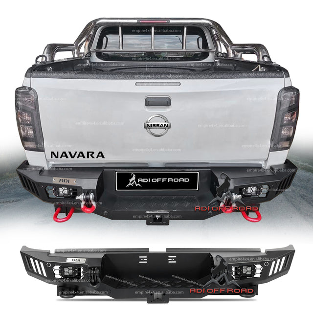 Pickup / multi-fitment B10 Series Steel Front Bumper Bull Bar and Rear Bumper