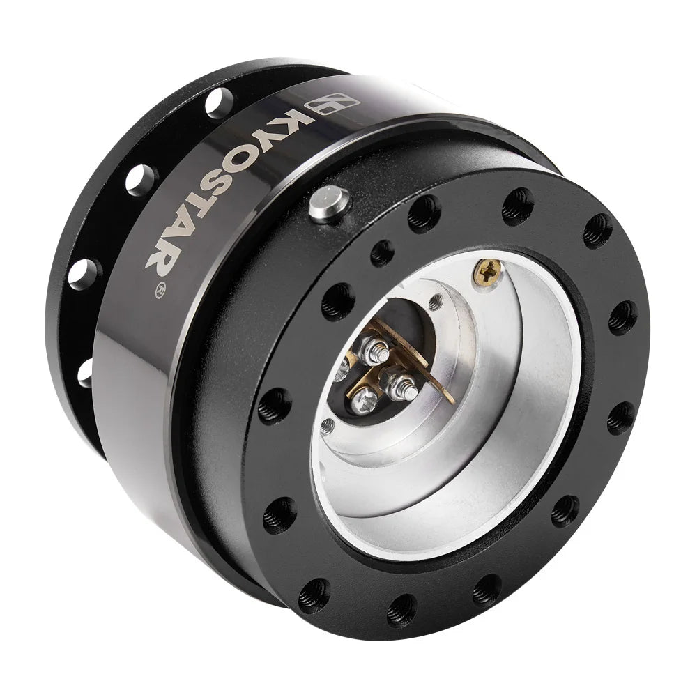 Universal Aluminium Steering Wheel Quick Release Hub, 8 cm