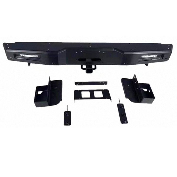 Wholesale steel rear bumper with light for Isuzu D-Max 2018+