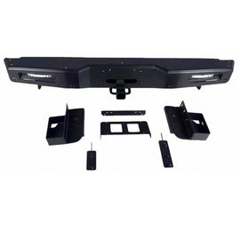Wholesale steel rear bumper with light for Isuzu D-Max 2018+