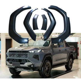 For 2026+ Hilux Travo double cab Prerunner & 4TREX Trim Kit Wheel Arch Cover Body Kit Fender Flare