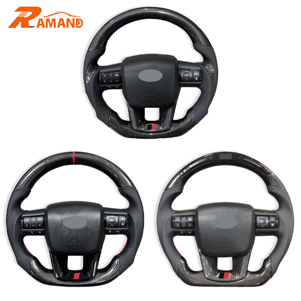 Toyota Hilux Fortuner Carbon Fibre Steering Wheel