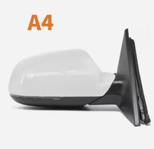 Load image into Gallery viewer, Audi A4 Right Side Door Mirror Assembly White 8K1857410A