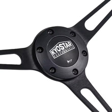 Load image into Gallery viewer, Universal 380 mm 15 inch Deep Dish Leather Steering Wheel
