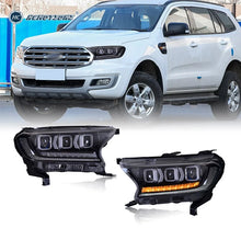 Load image into Gallery viewer, HCMOTIONZ LED headlights assembly pair for Ford Ranger T6 T7 T8 PX Series 2015-2020 with LED DRL