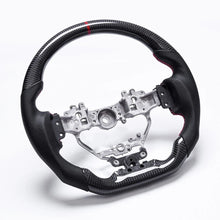 Load image into Gallery viewer, Lexus IS250 / IS350 / RX350 2013-2019 Real Carbon Fibre Flat-Bottom Sport Steering Wheel - Black