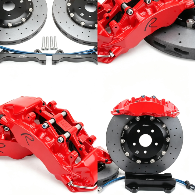 Mitsubishi Triton Front Big Brake Kit 6-piston
