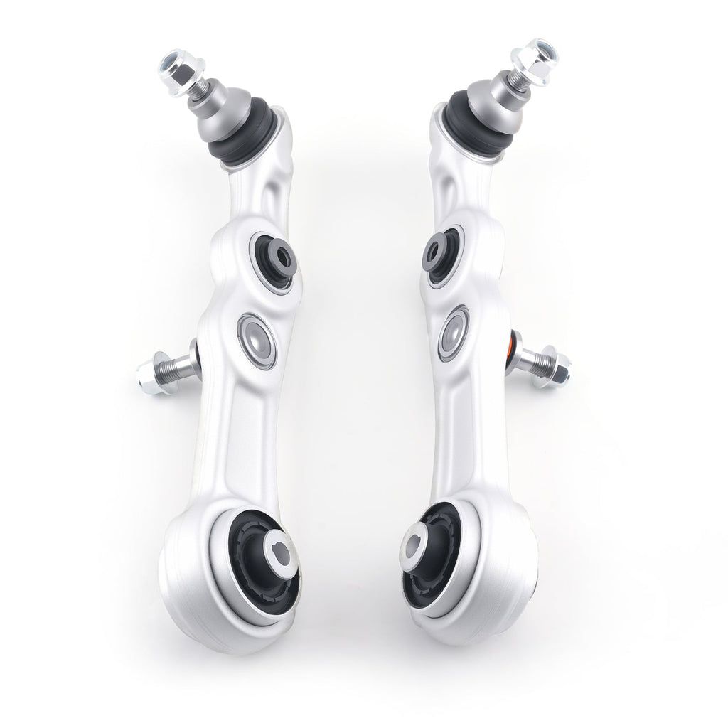 Pair Front Lower Wishbone Suspension Kit Control Arm for Mercedes C-Class W205 A205 C205 E-Class W213 E300 W257