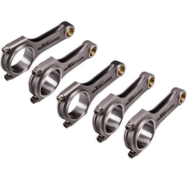 H-beam Conrod Connecting Rods + ARP Bolts for Volvo 850 C70 V70 S60 S70 2.3 T5 R AWD 4340 Chromoly Steel