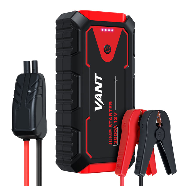 High Power 2000A Car Battery Jump Starter 12V Lithium Booster
