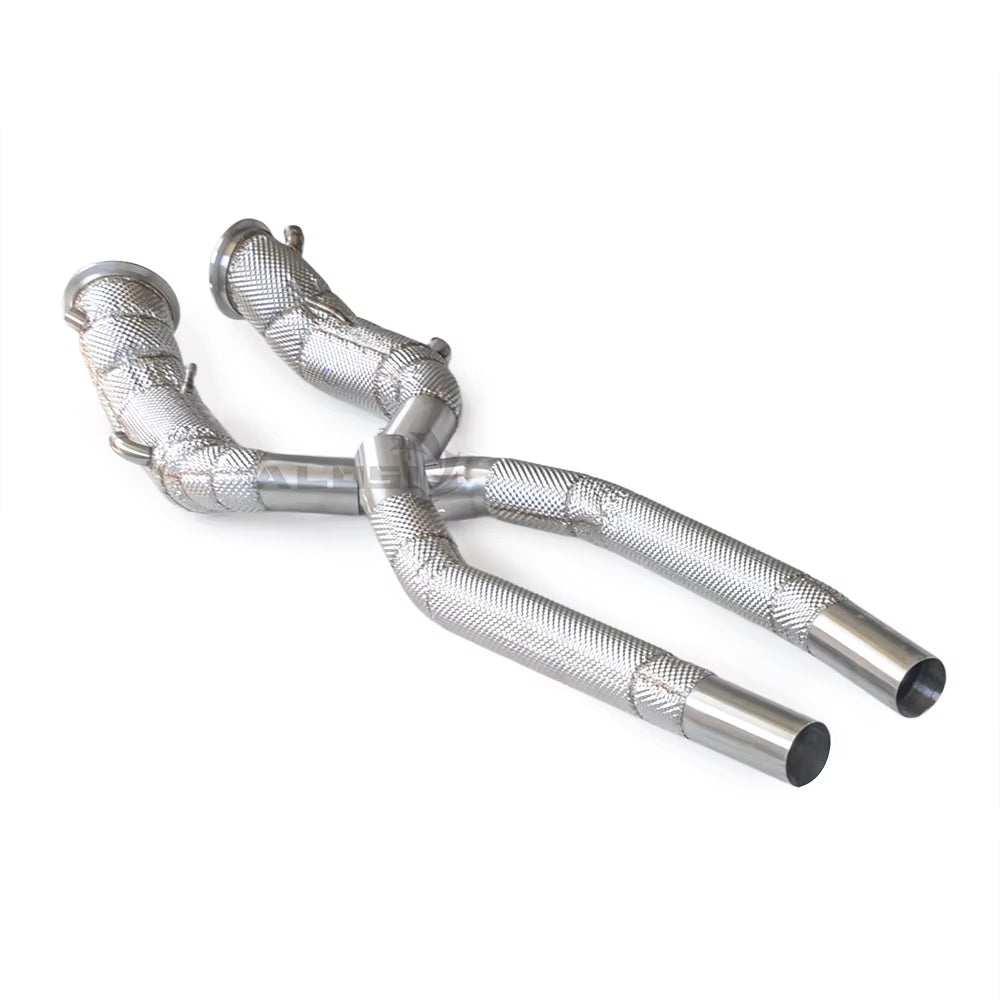 Stainless Steel Exhaust Downpipe with Catalytic Converter