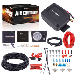 MaXpeedingrod Universal Air Suspension Compressor Controller Kit for Vans Pickups UNIVERSAL Towing Assist Kit