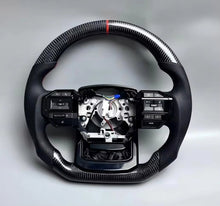 Load image into Gallery viewer, Toyota Land Cruiser Hilux Camry Cruise Control Leather Steering Wheel
